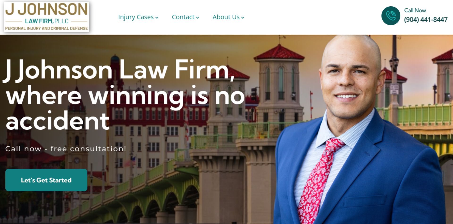 J Johnson Law Website