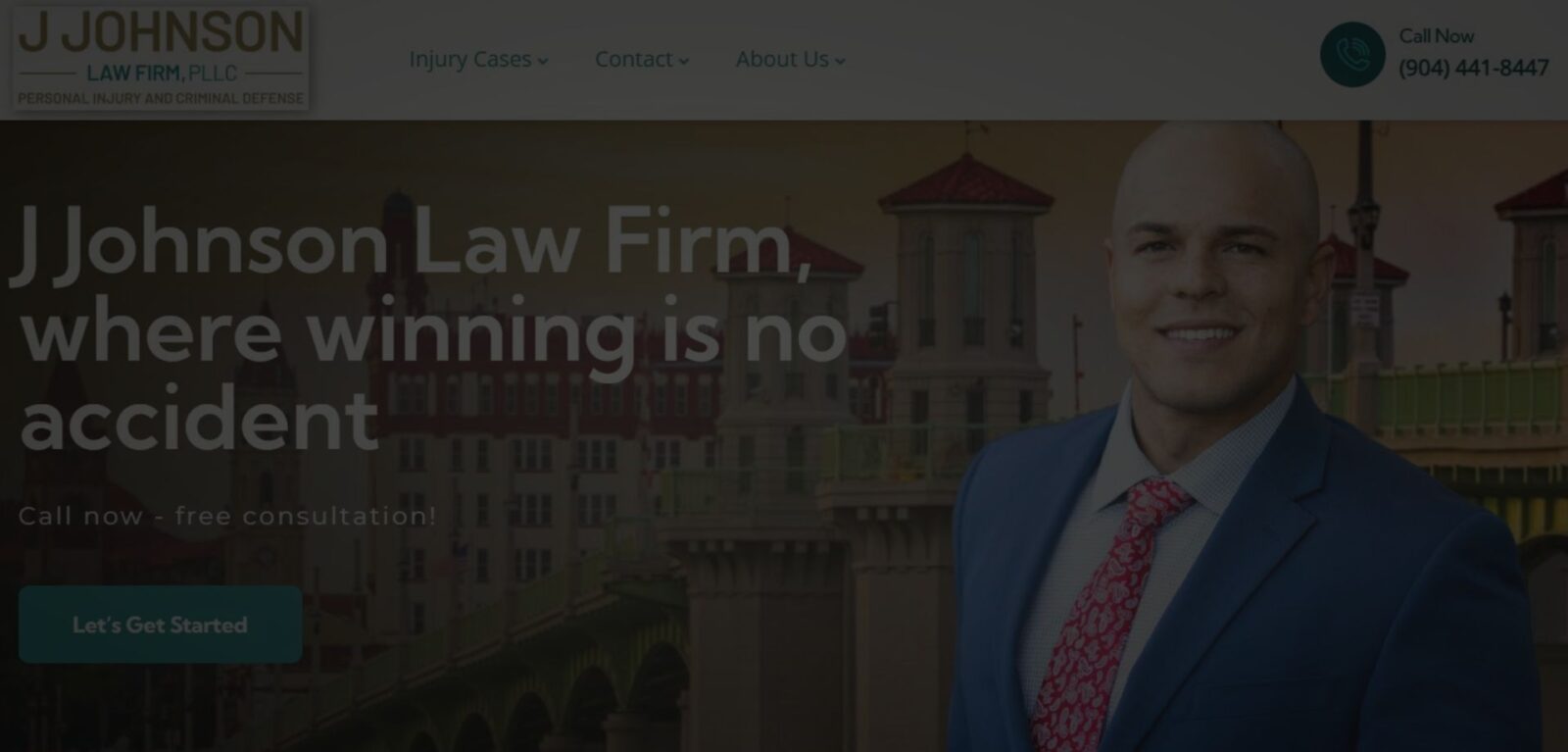 JJohnson Law Firm Website