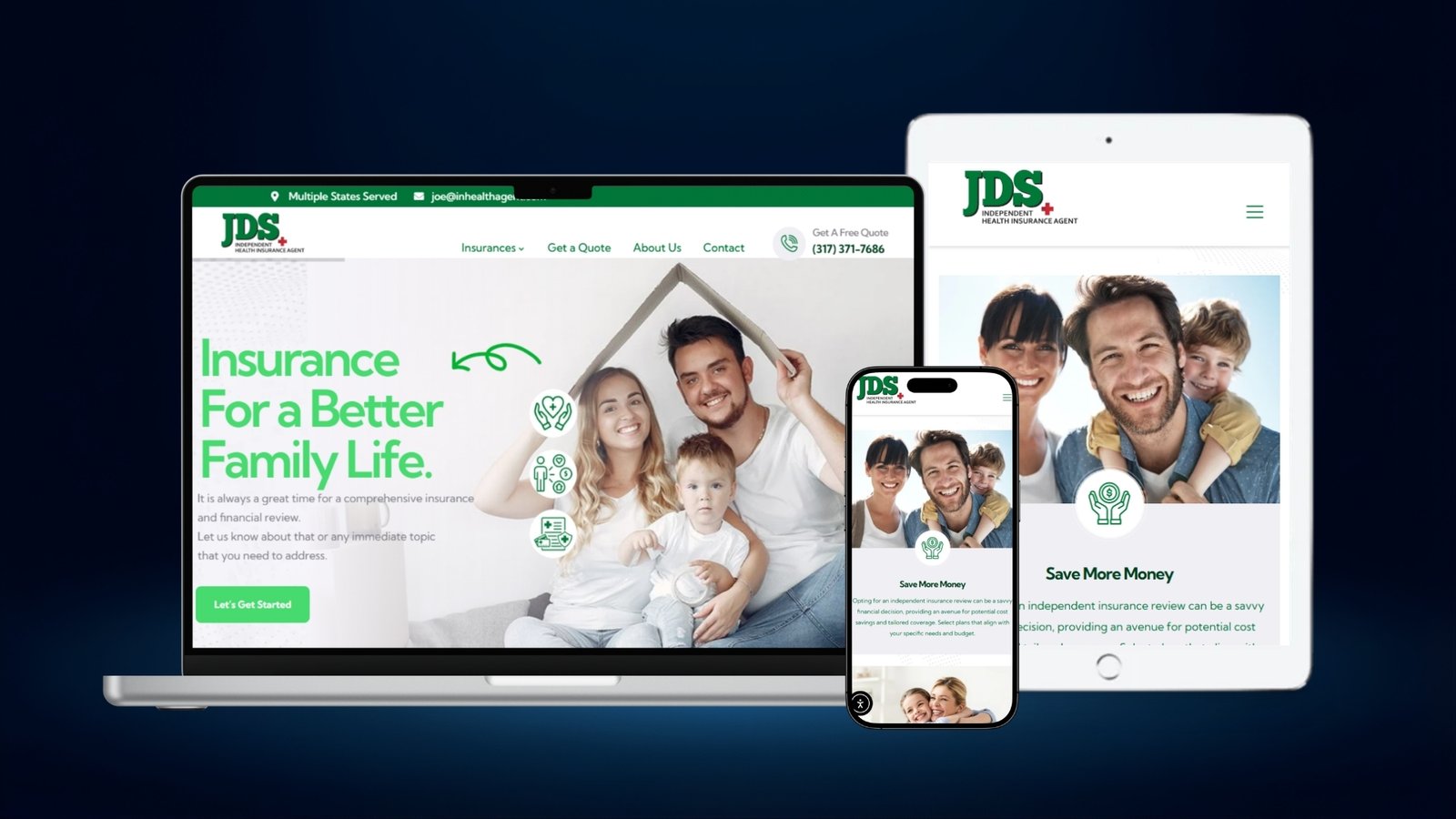 Florida Insurance Agency Website Design Showcase