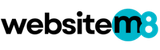 Websitem8 Logo Black Version – Web Design Palm Coast